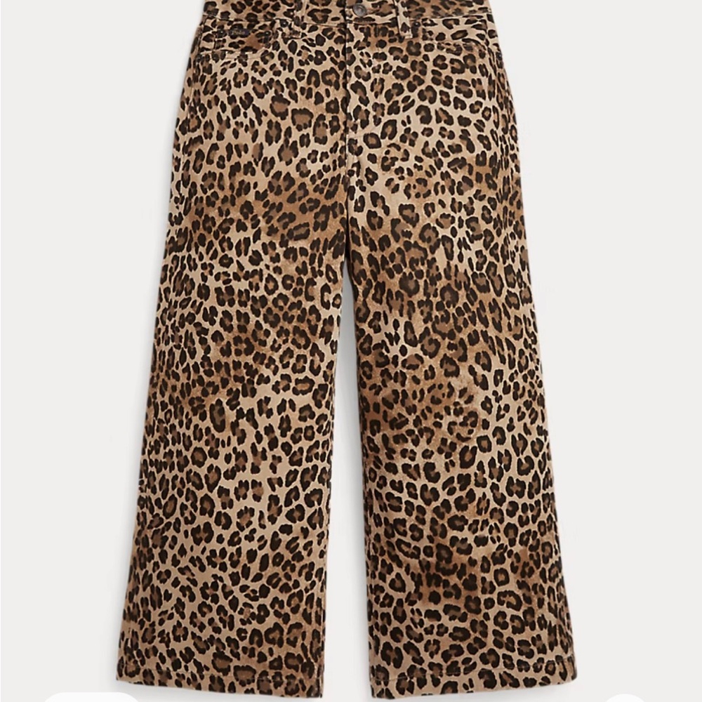 Polo by Ralph Lauren Leopard Print Kids Jeans